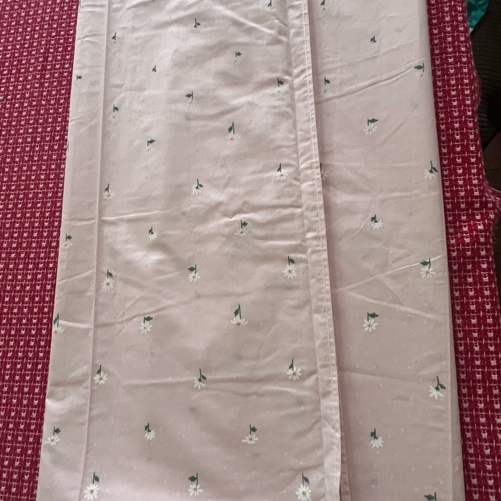 Firm Price! Vintage DanRiver No Iron Percale QS Flat sheet